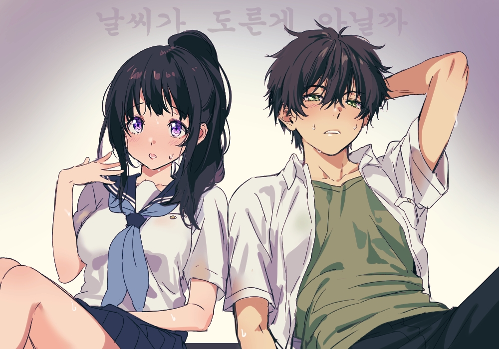 [画师推荐] mery(韩)冰菓插画合集