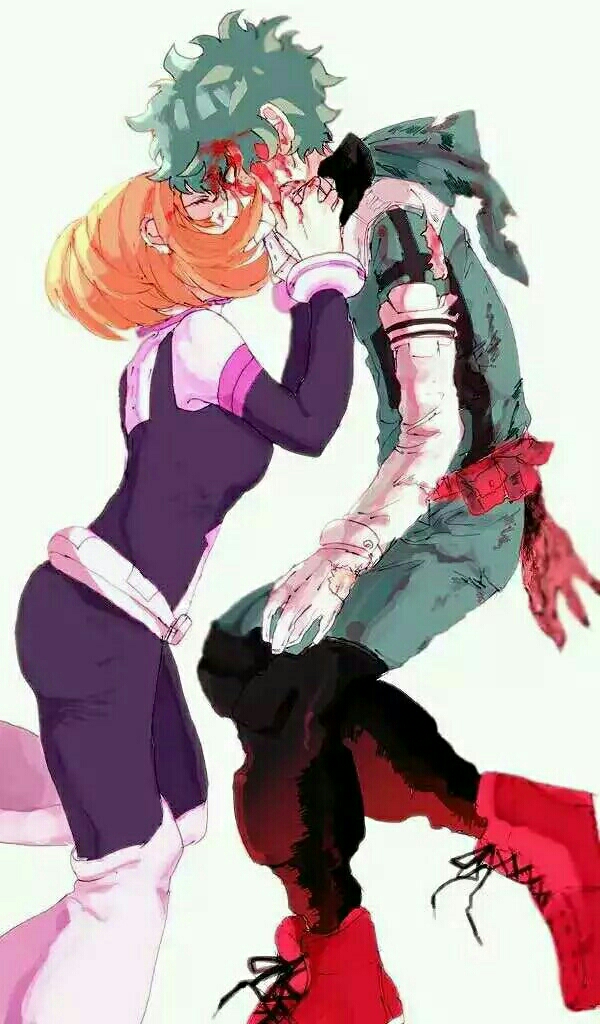 《我们英雄学院》绿谷出久X丽日御茶子美图合集、出茶一生推!