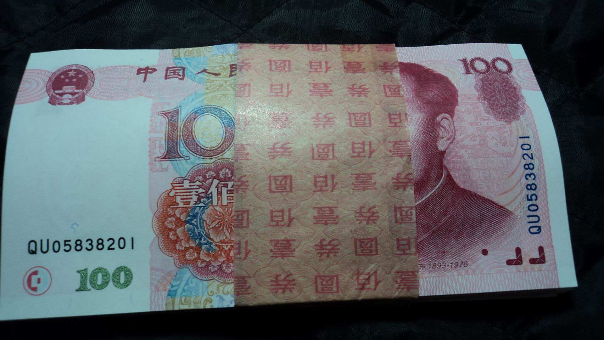 纸币——09年100元