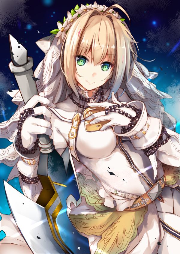 fgo 插图 【二百一十四】尼禄.花嫁