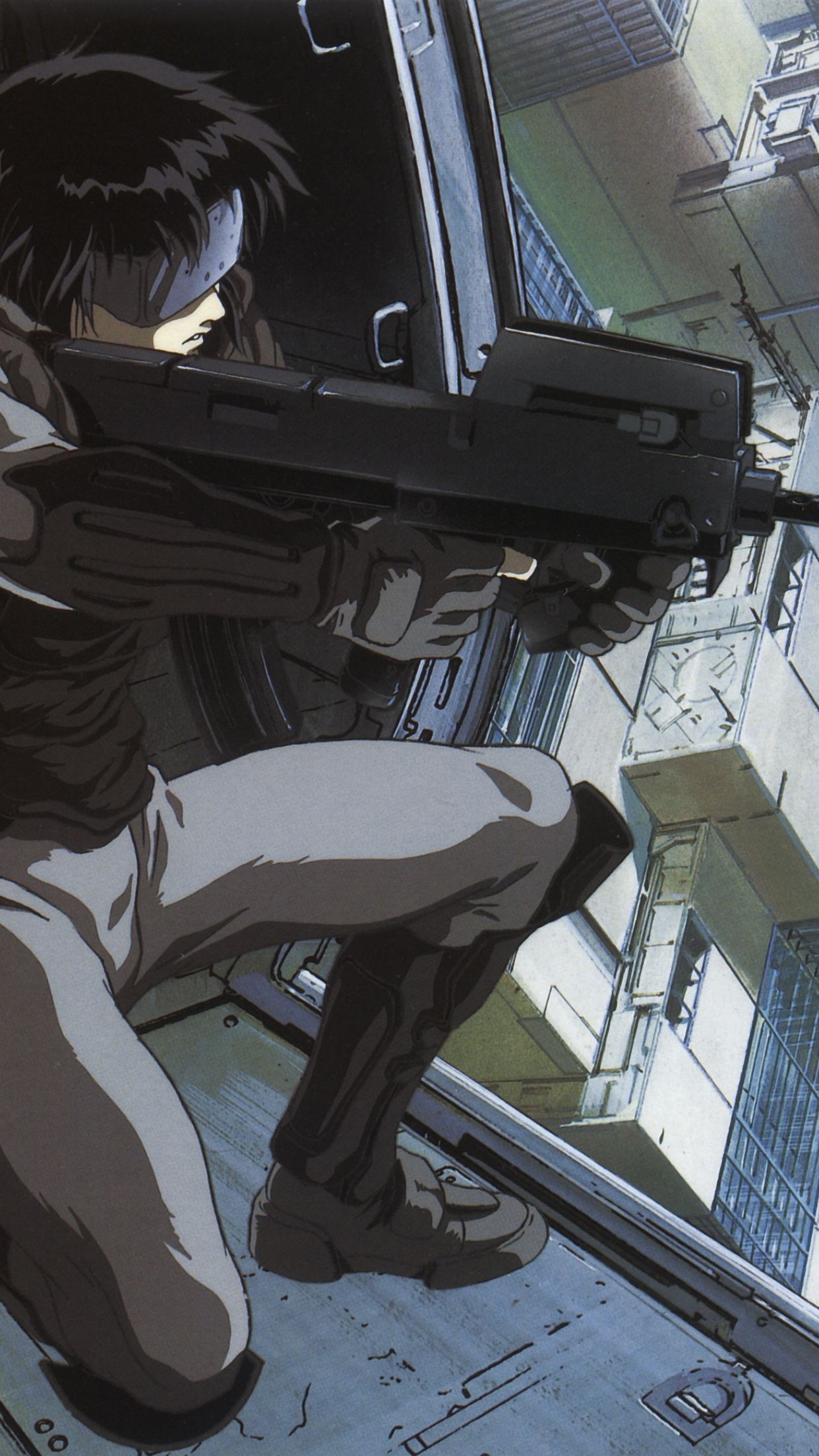 手机党请进!《攻壳机动队》1080×1920壁纸