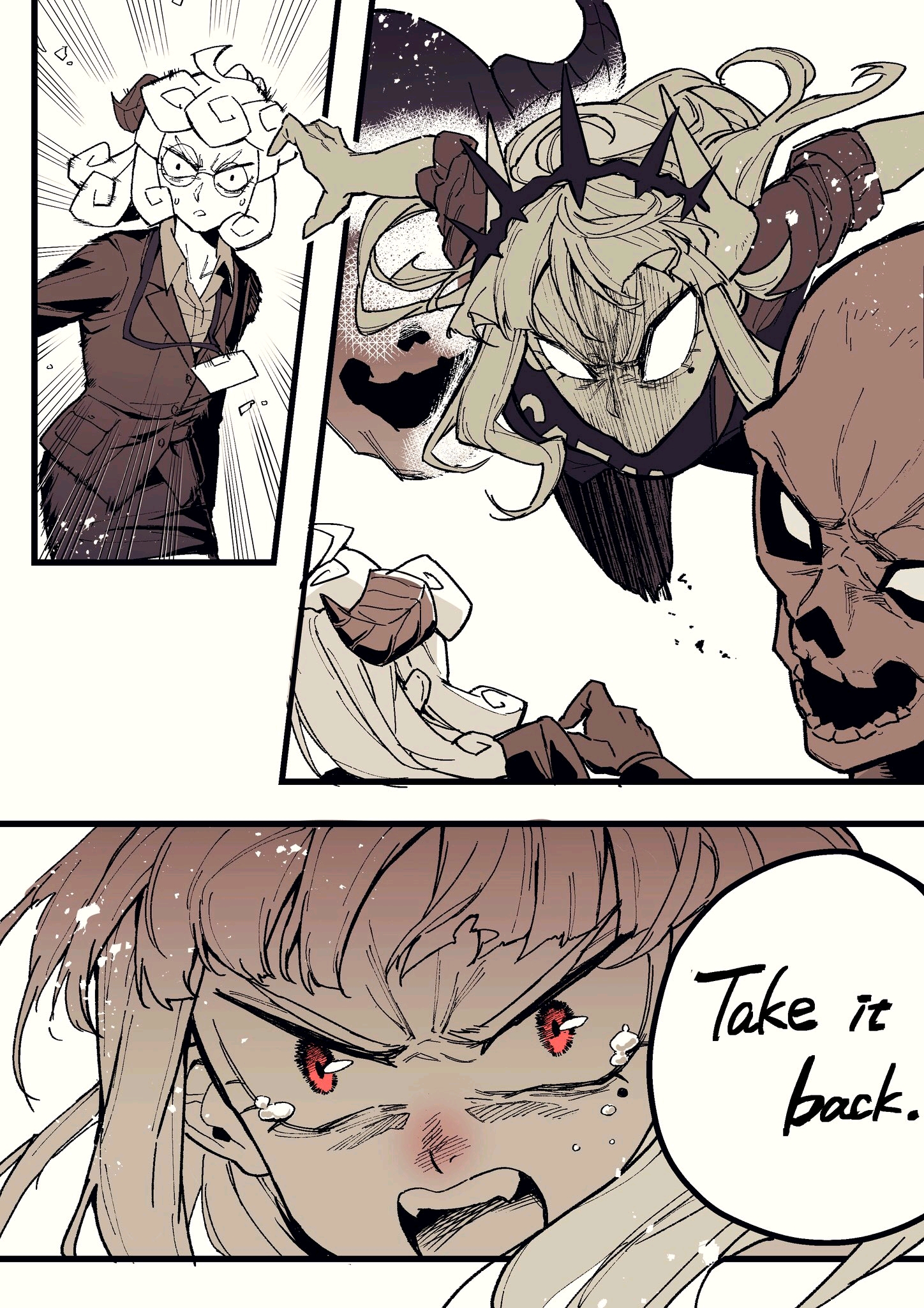 地狱征服者&helltaker 同人图#8