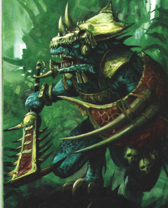 蜥蜴人兵种两则 神殿守卫和帅爆穴居龙