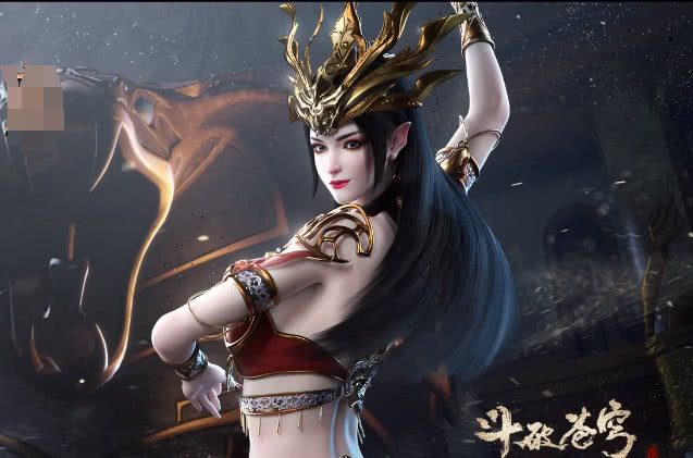 斗破苍穹动漫中美杜莎超级美,有一点远比不过焰灵姬