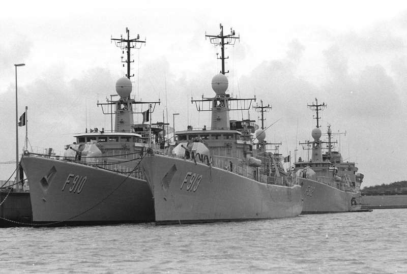 4艘维林根级均于1978年进入比利时海军服役,她们分别是一号舰维林根号