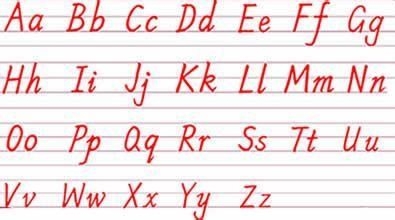 对于衡水中学英语字体,有话说(练字版)