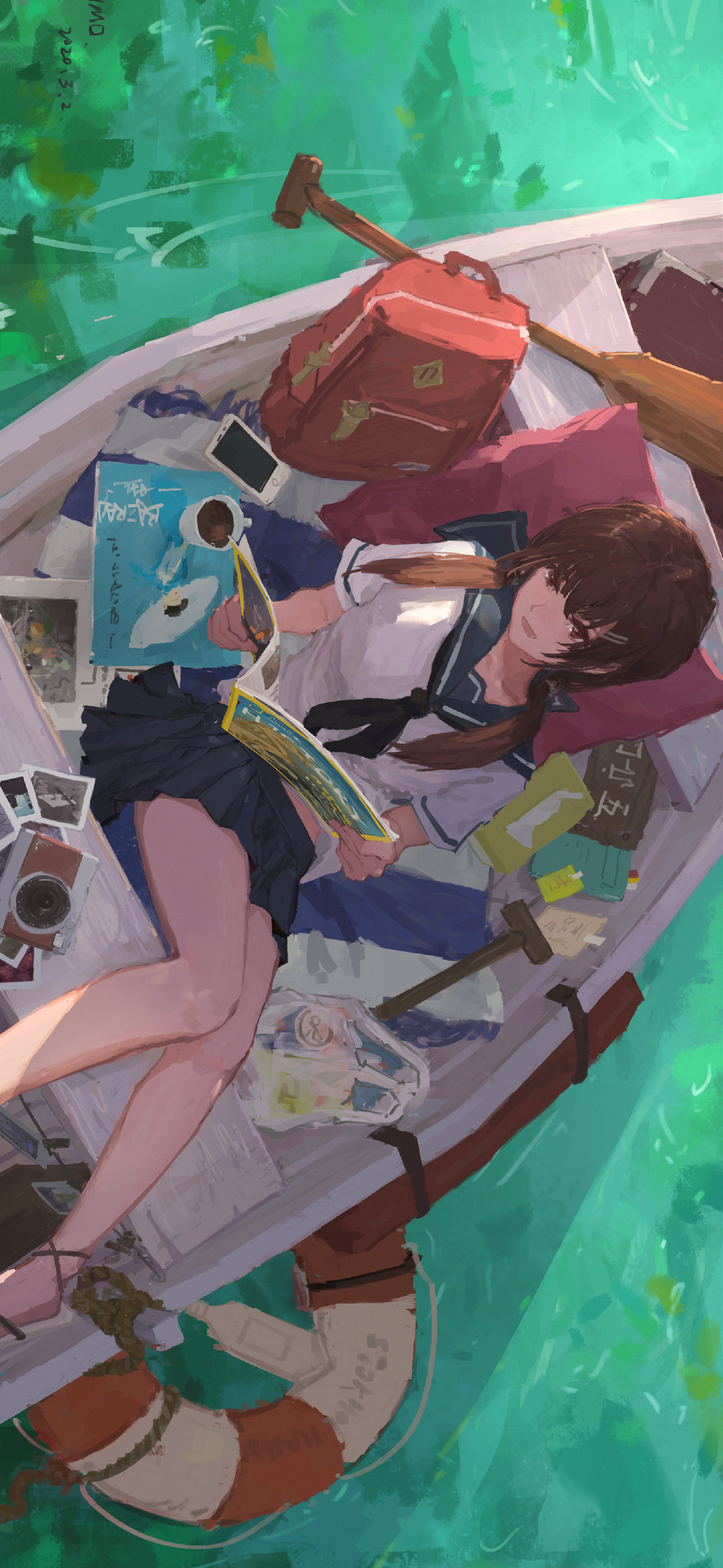 壁纸6插画横屏二次元