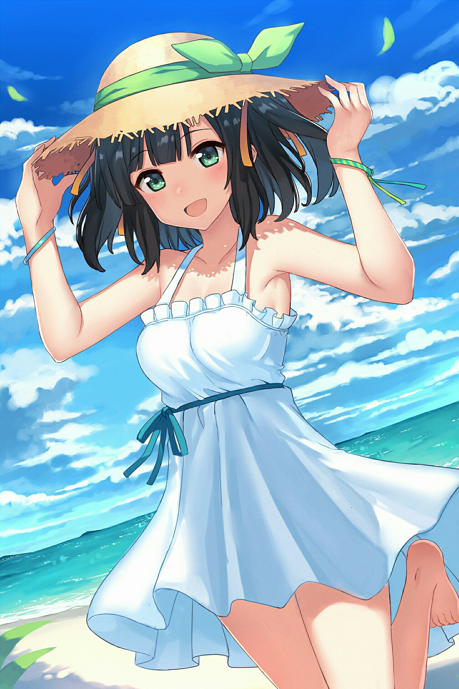 动画 动漫杂谈 二次元美少女(海边专题第二期) 海边专题第二期 泳装