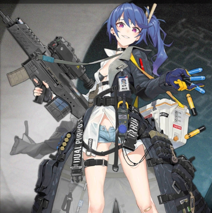 《少女前线》-----战术人形---k11战术人形---ads