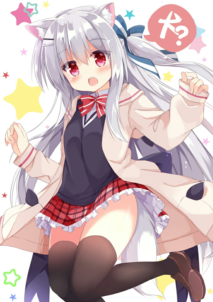 【pixiv】壁纸图片-幼犬酱和幼猫酱