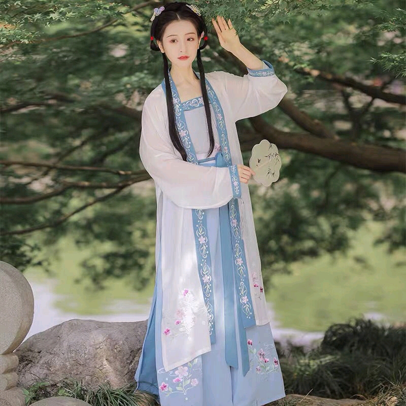 凉爽白菜汉服怎么穿搭,凉爽白菜汉服怎么穿搭好看