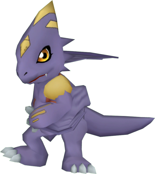 单角龙兽モノドラモンmonodramon
