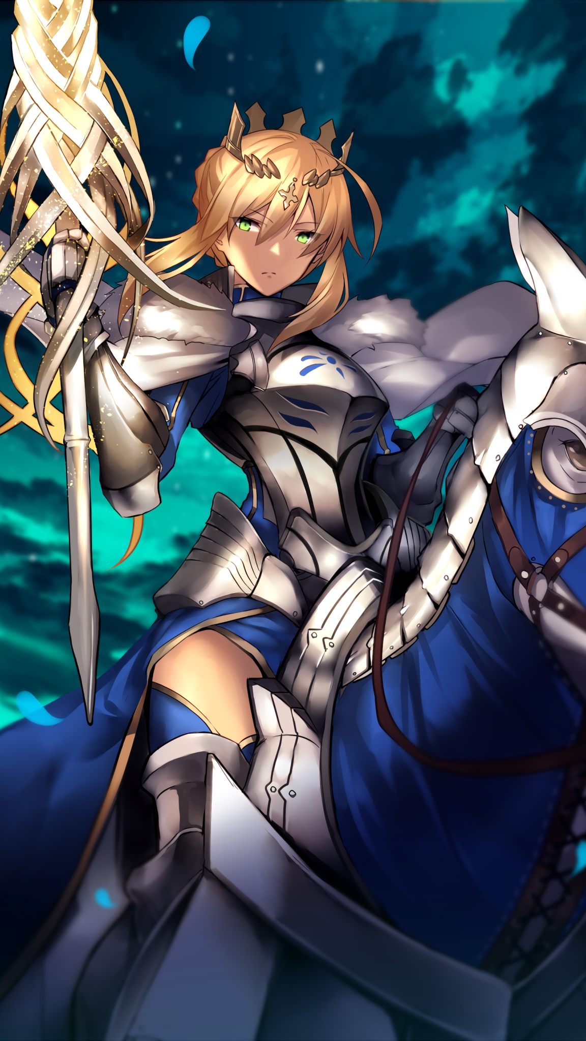 【手机高清壁纸裁剪】saber,光明磊落真挚下的不列颠之王08
