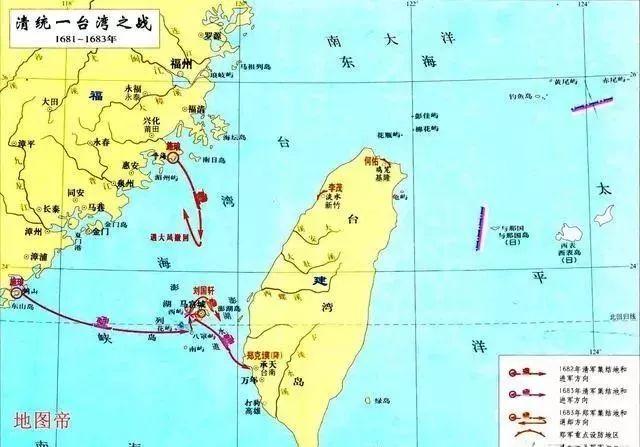 清朝水师收复台湾时台湾的郑克爽为什么不南下占领菲律宾