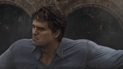 不愧是复联三大战力之一,绿巨人每一次都很暴力