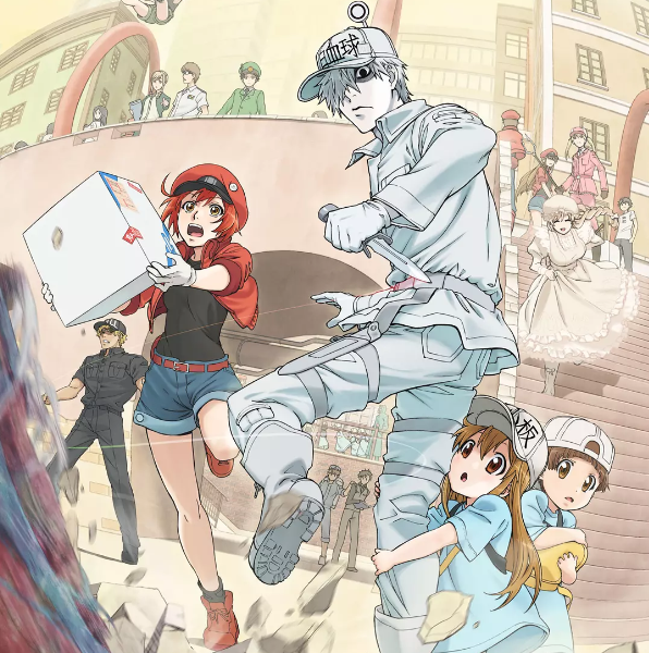 七月新番骨傲天表现不错,《工作细胞》和《轻羽飞扬》