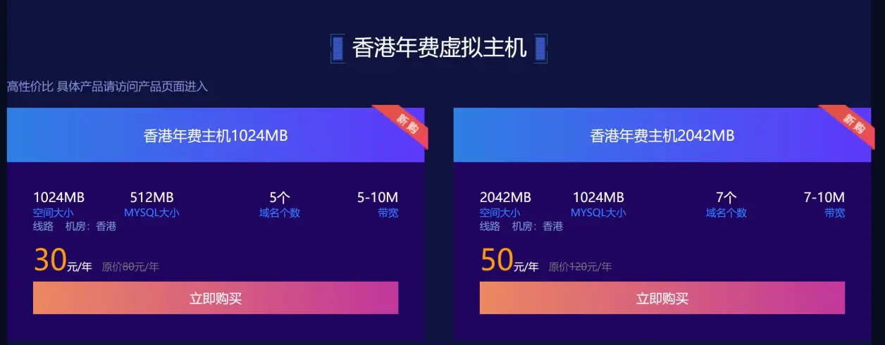 有哪些价格低的香港云主机活动?  第1张