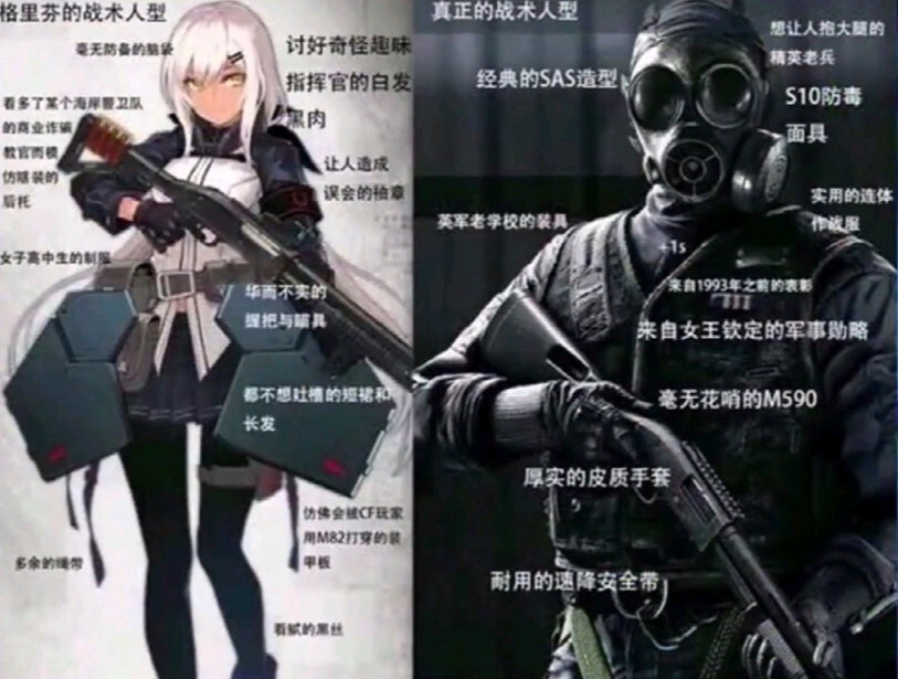 彩虹六号:拆迁和少女前线云联动的部分表情包