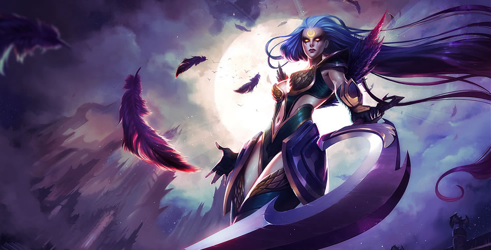 英雄联盟 壁纸 【第10期-诺手 德莱厄斯、皎月女神 黛安娜】无水印自取