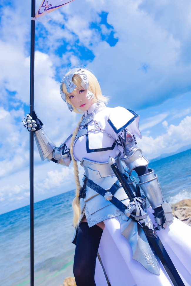 黑贞德cosplay制作教程,黑贞德coser