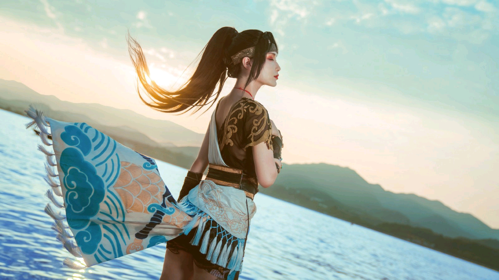 小姐姐cosplay永劫无间崔三娘