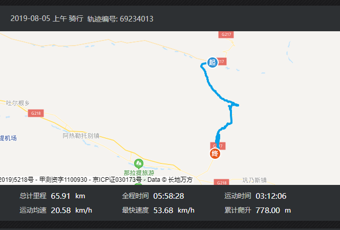 大褚的独库公路轻装骑行之旅