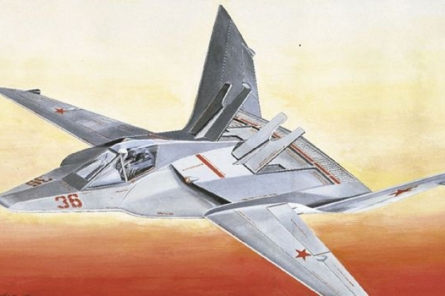 玩具厂的隐身机—米格37b"雪貂"