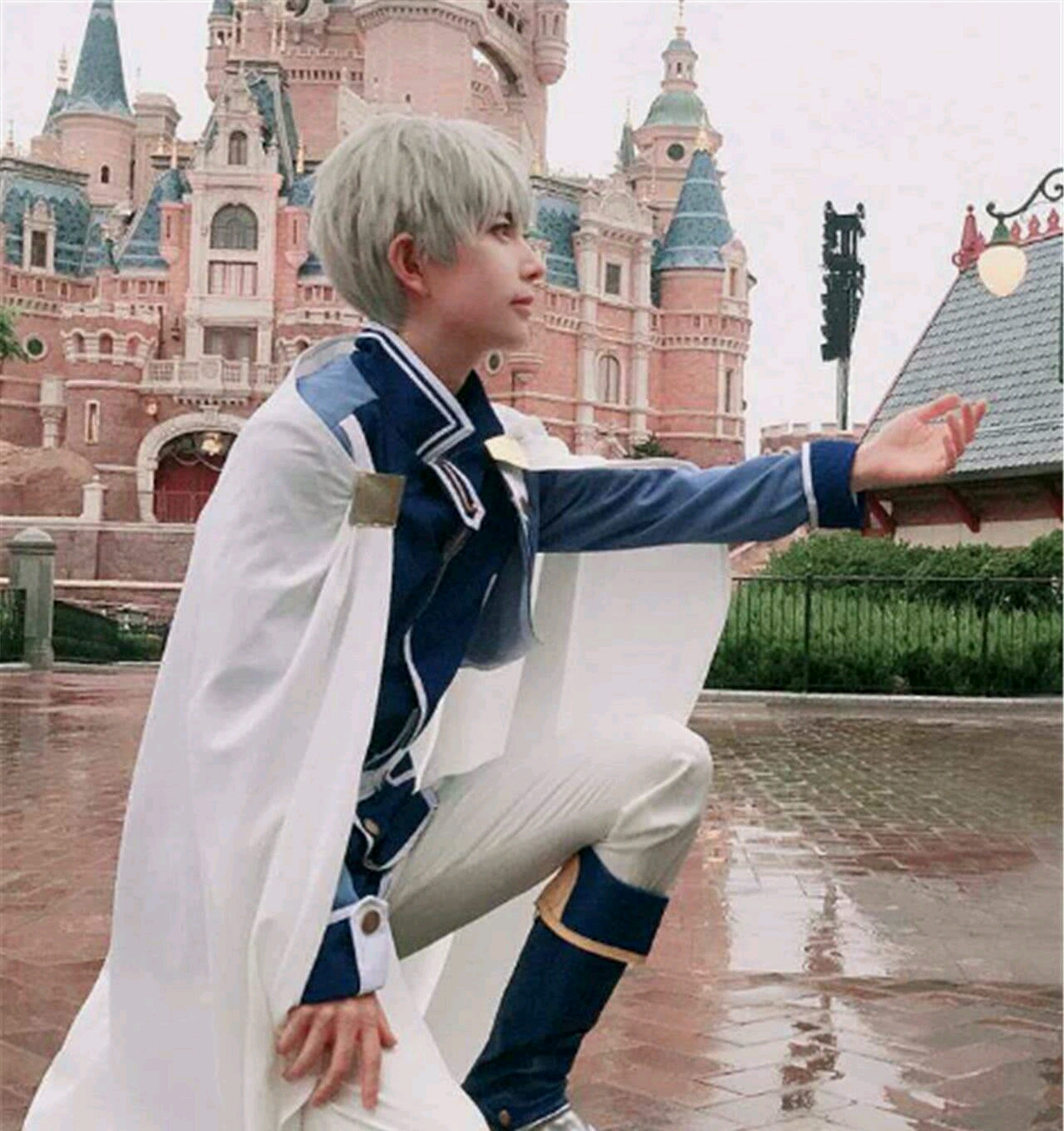 桜叶集熊祁cosplay