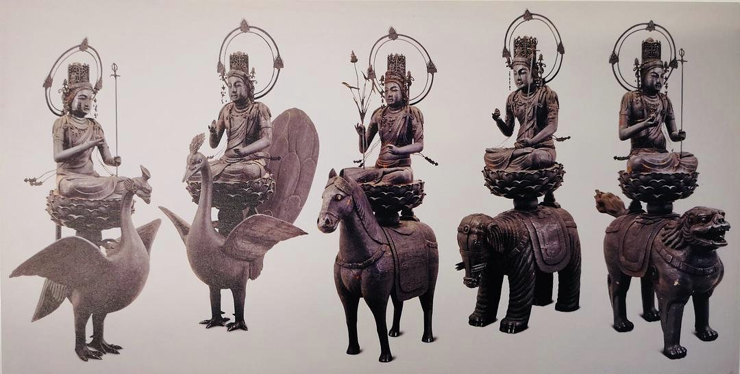 重要文化财五大虚空藏菩萨 中国 唐朝·9世纪 京都·东寺藏