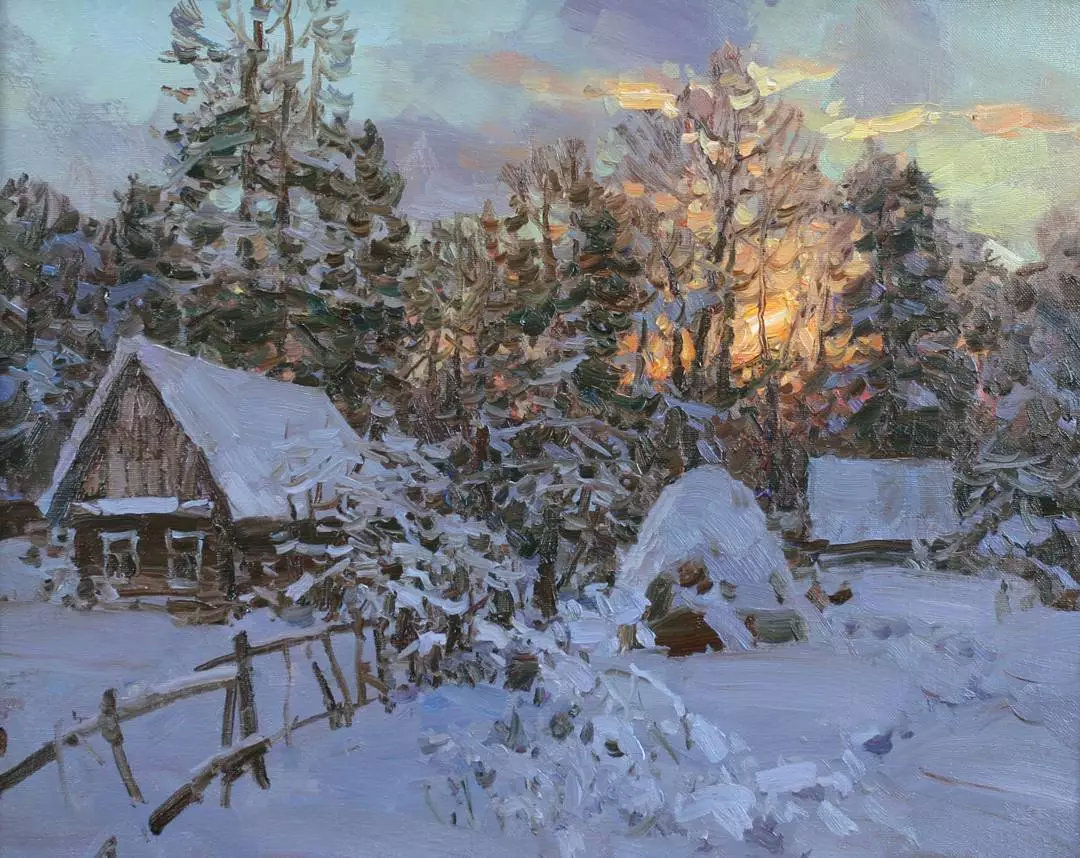 世界上能把"雪景"画的如梦如幻的八位艺术大师都在这里了