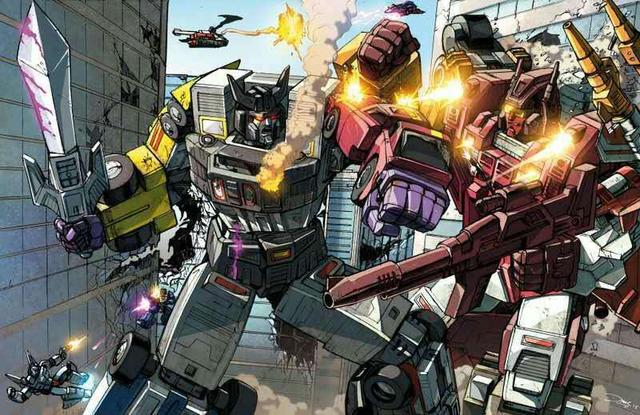 变形金刚G1几大组合金刚的精美图片,可以当做壁纸收藏了