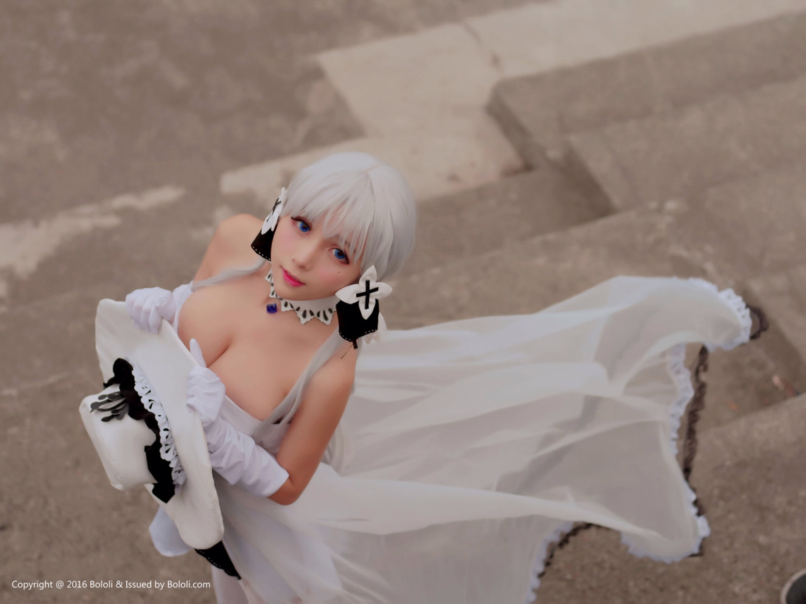 夏美酱cos光辉-碧蓝航线