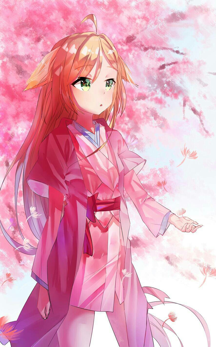 萌新up 二次元动画美图 狐妖小红娘 的一期