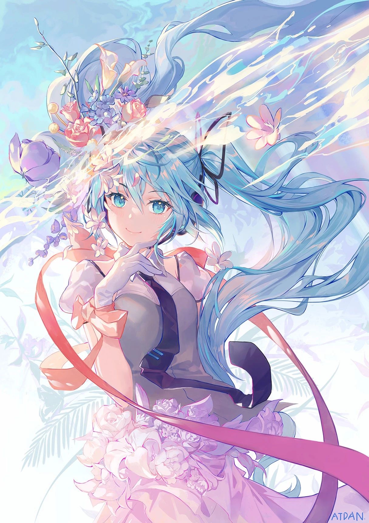 初音未来miku公主殿下美图壁纸