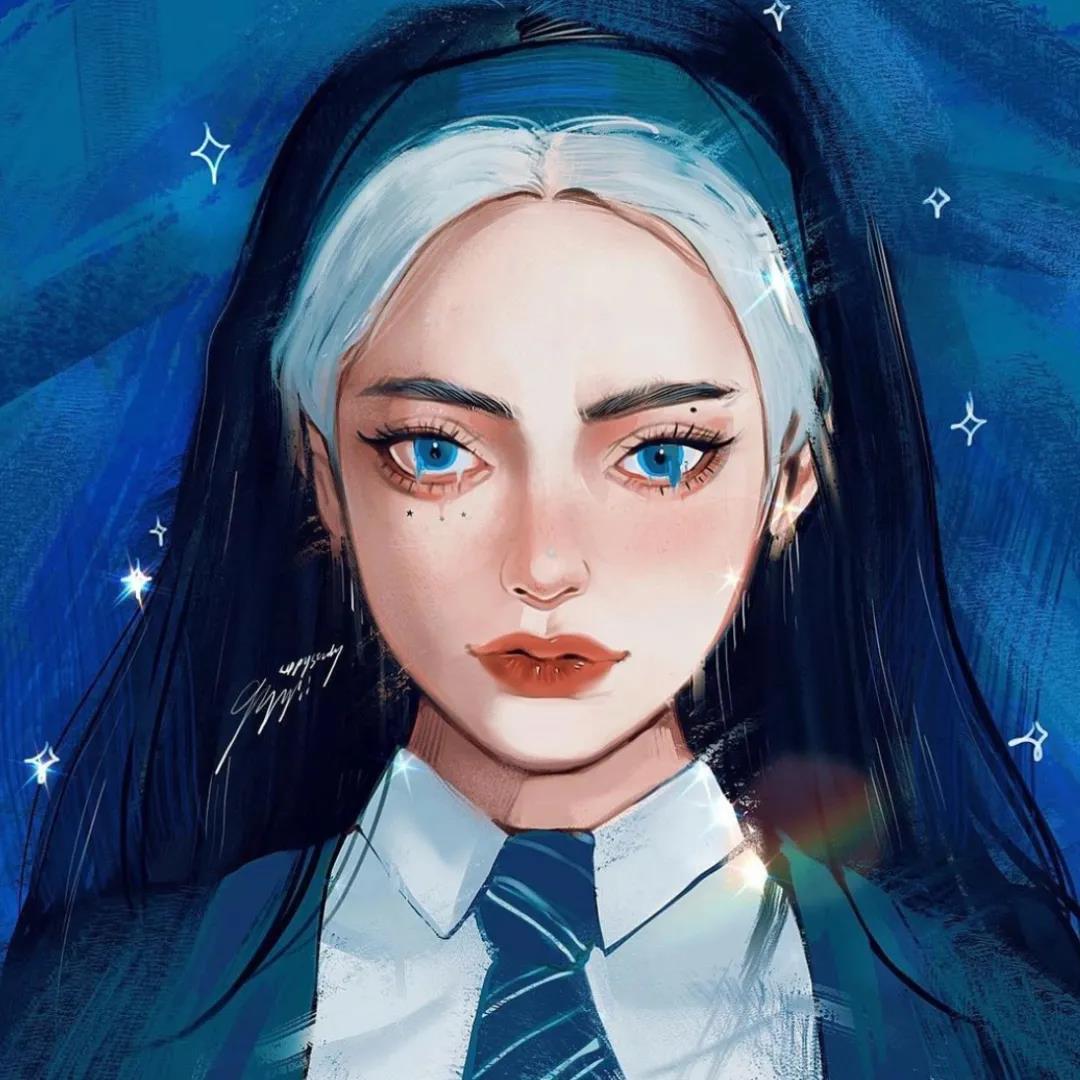 女生动漫头像,年轻活力,不浪可惜