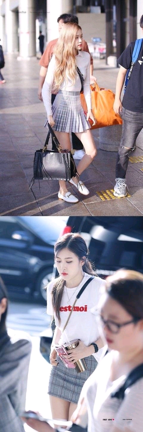 blackpink漂亮的野蛮人,blackpinklisa blackpinkrosé日常私服照完全漂亮啊