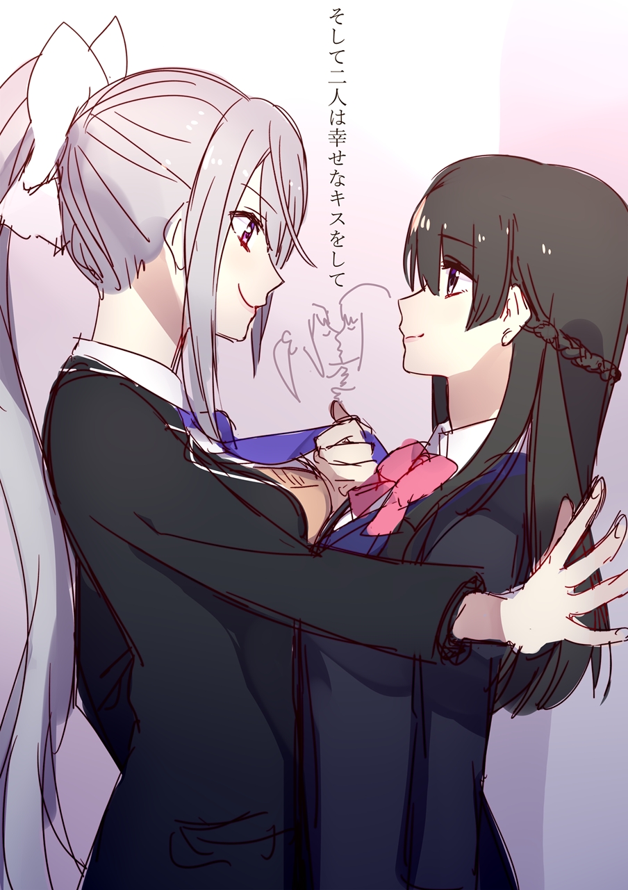 樋口枫&月ノ美兎 纯白