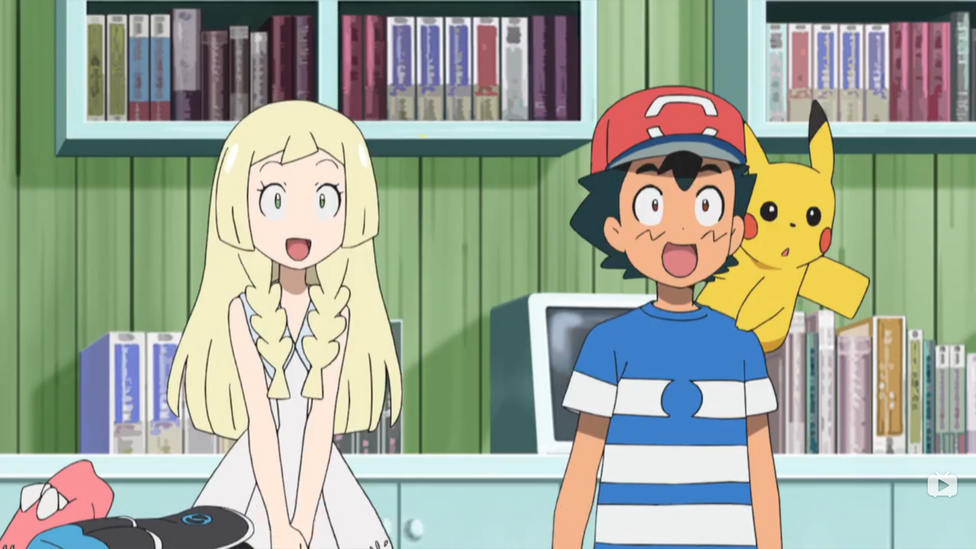 夫妻惊讶夫妇眼冒金星夫妇眼冒金星大家一起眼冒金星莉莉艾对小智表白（