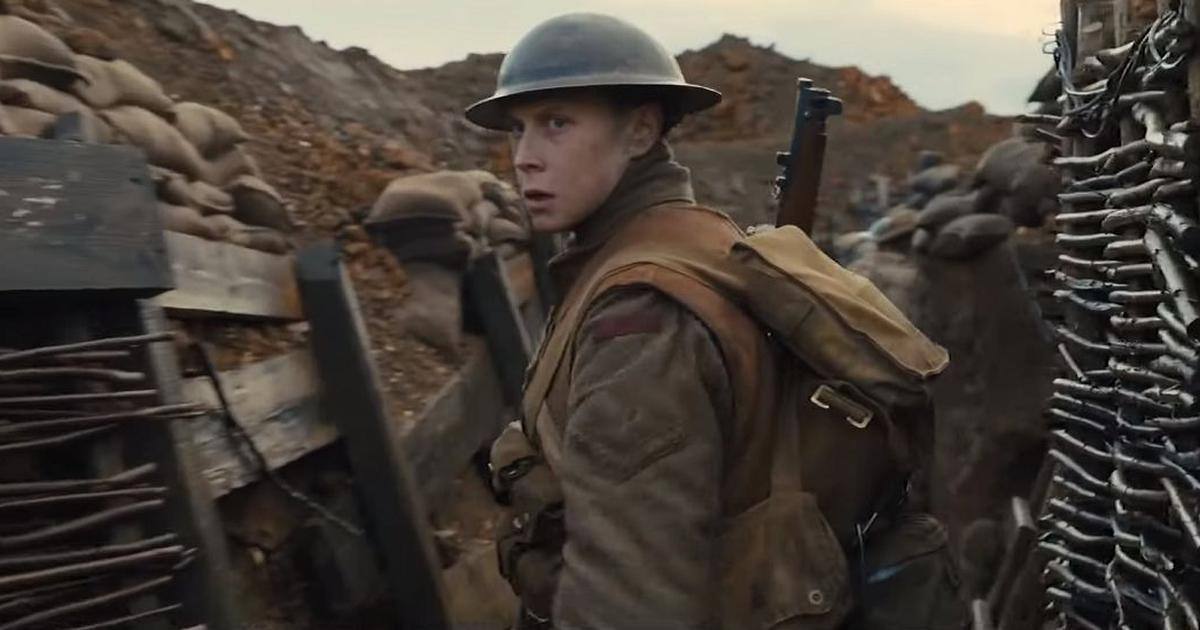 《1917》再现了一个真正的战场,同时又传递着温暖