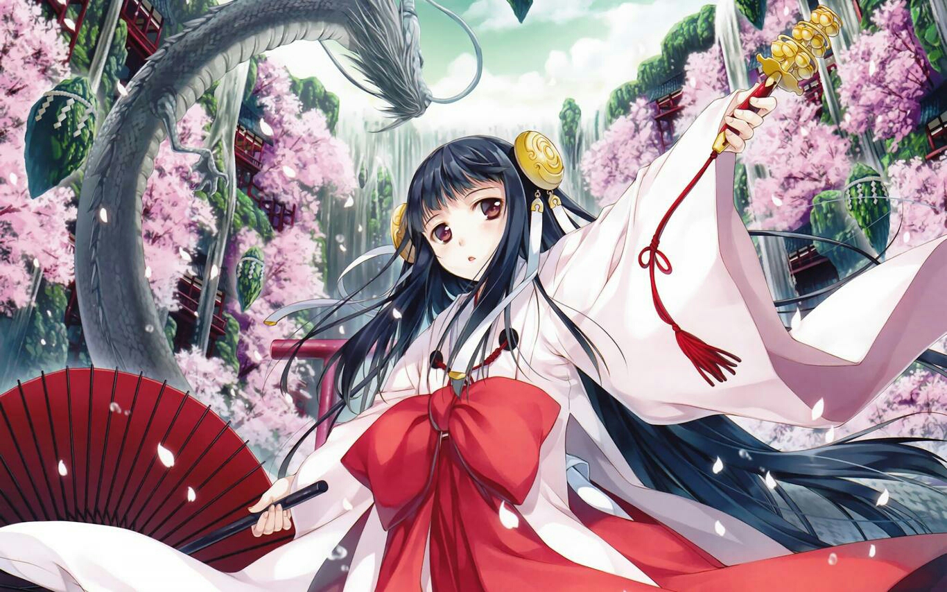 二次元美图兼壁纸【龙与少女篇】