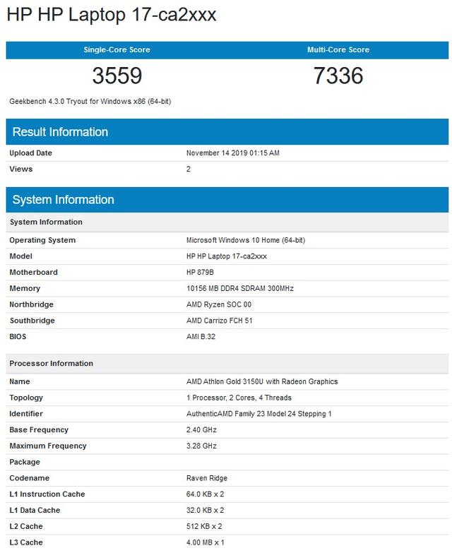 速龙金牌3250u预计将与英特尔的低压i3处理器相竞争.