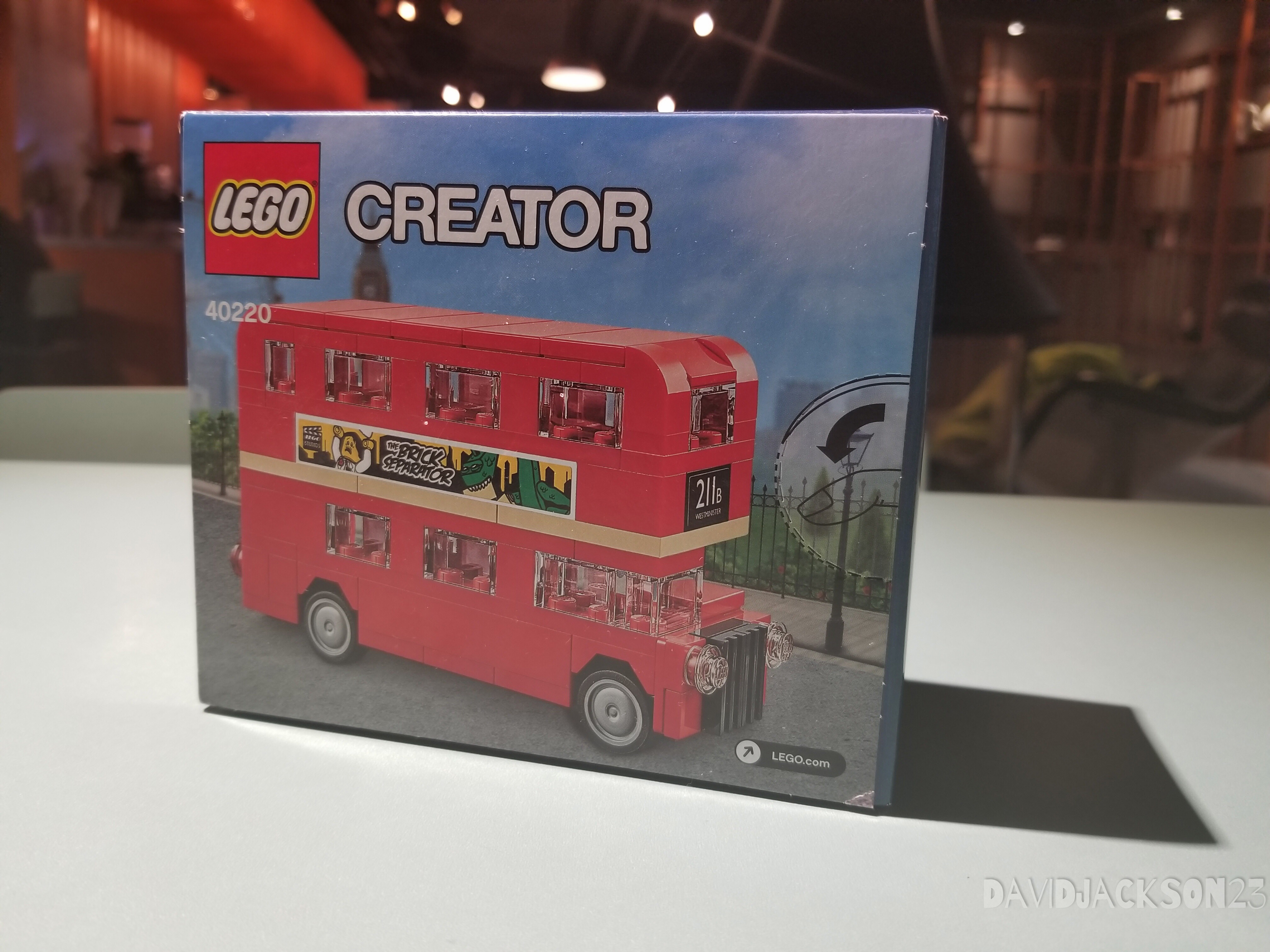 lego乐高40220伦敦巴士creatorlondonbus评测