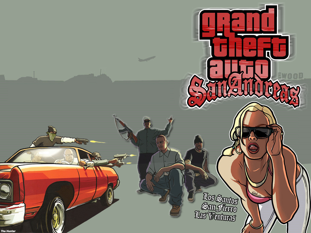 gta-sa[侠盗猎车手:圣安地列斯]-同人艺术画⑦-全收集