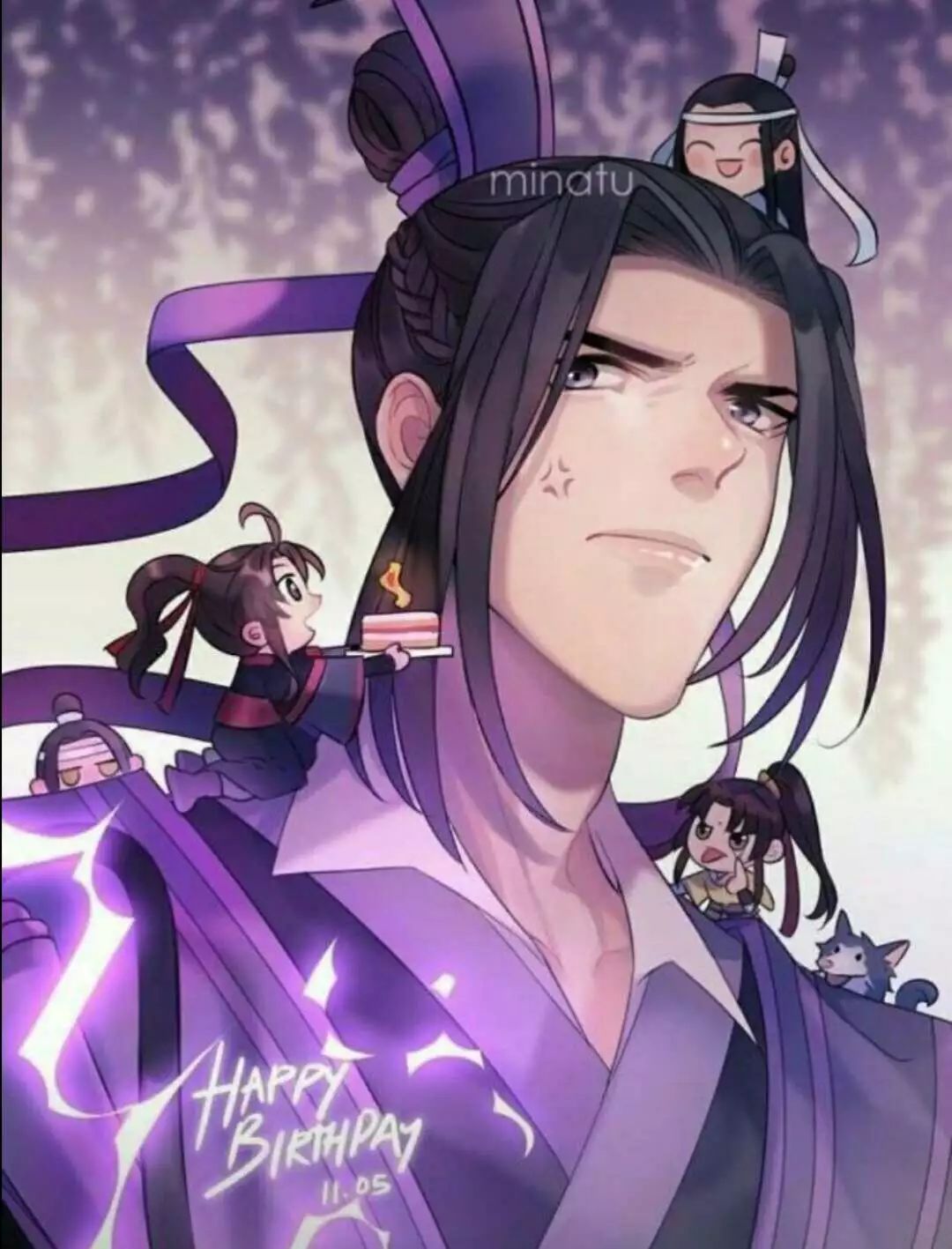 动画 动漫杂谈 魔道祖师:江澄生日,粉丝送的祝福很暖心,祝:舅舅找个好