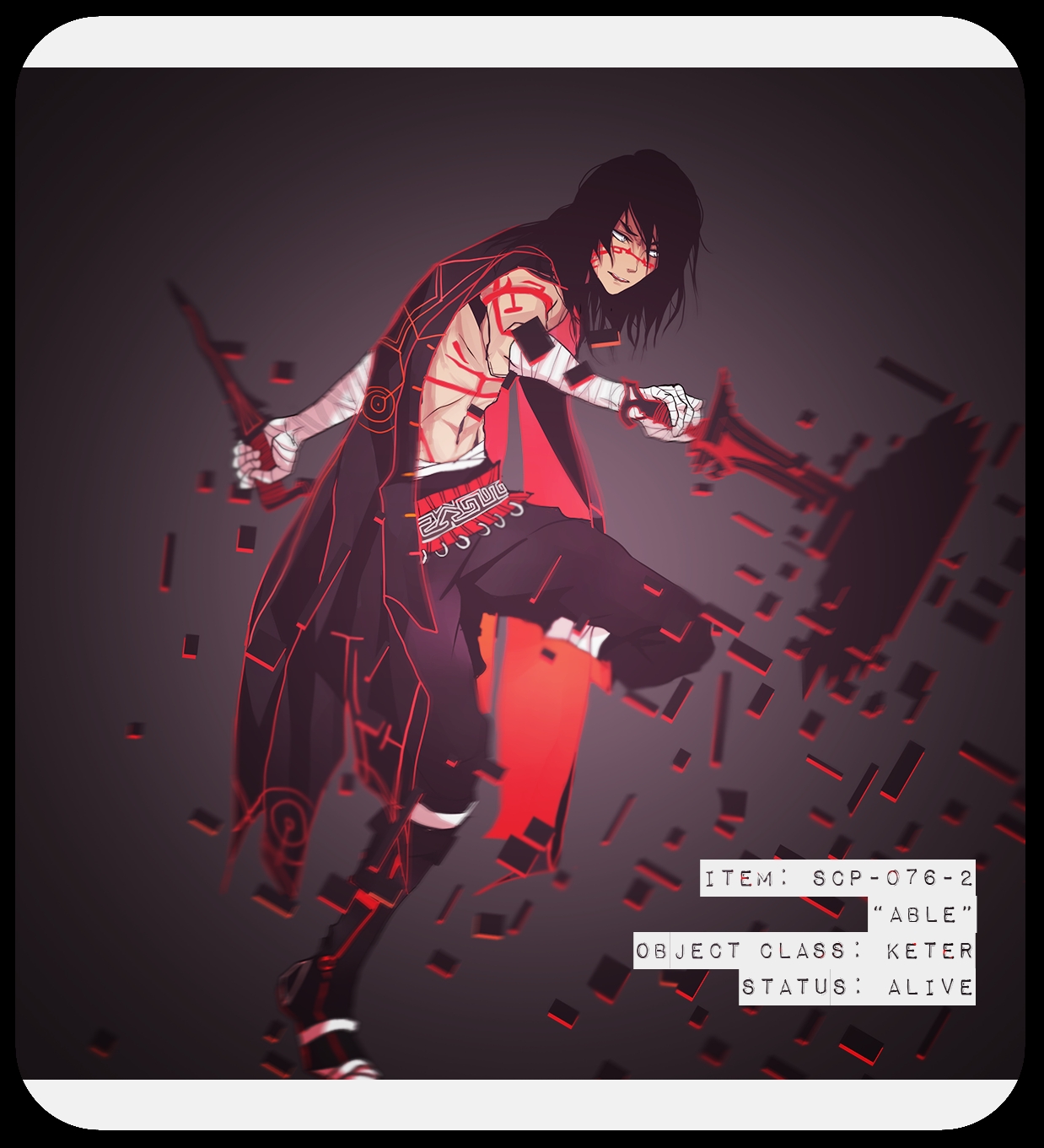 scp-076的笔记 关键词:深红之王 复活 神话 死者手牌