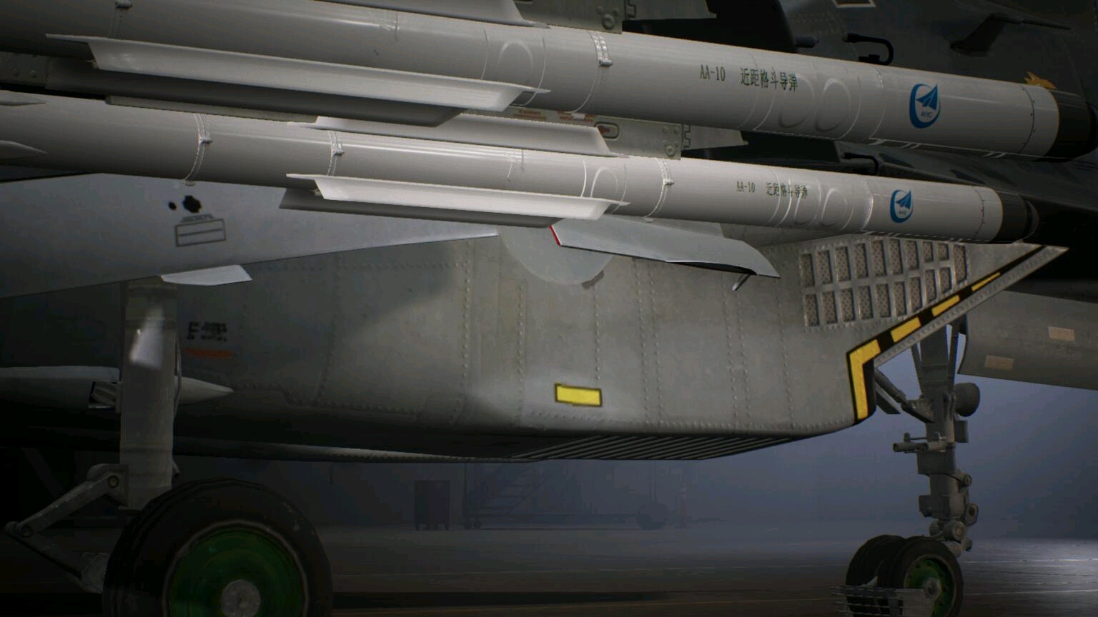 单机游戏 ace combat 7 中国系空空导弹以及中国空军徽章模组 pl10