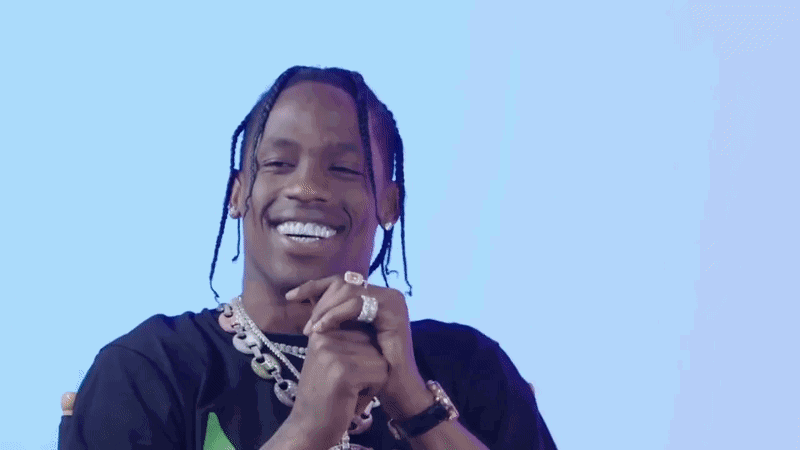 travis scott表情包gif,travisscott表情包 潮流溶解travisscott都爱的dunkhi这双配色其实更好看