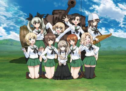 少女与战车图片分享