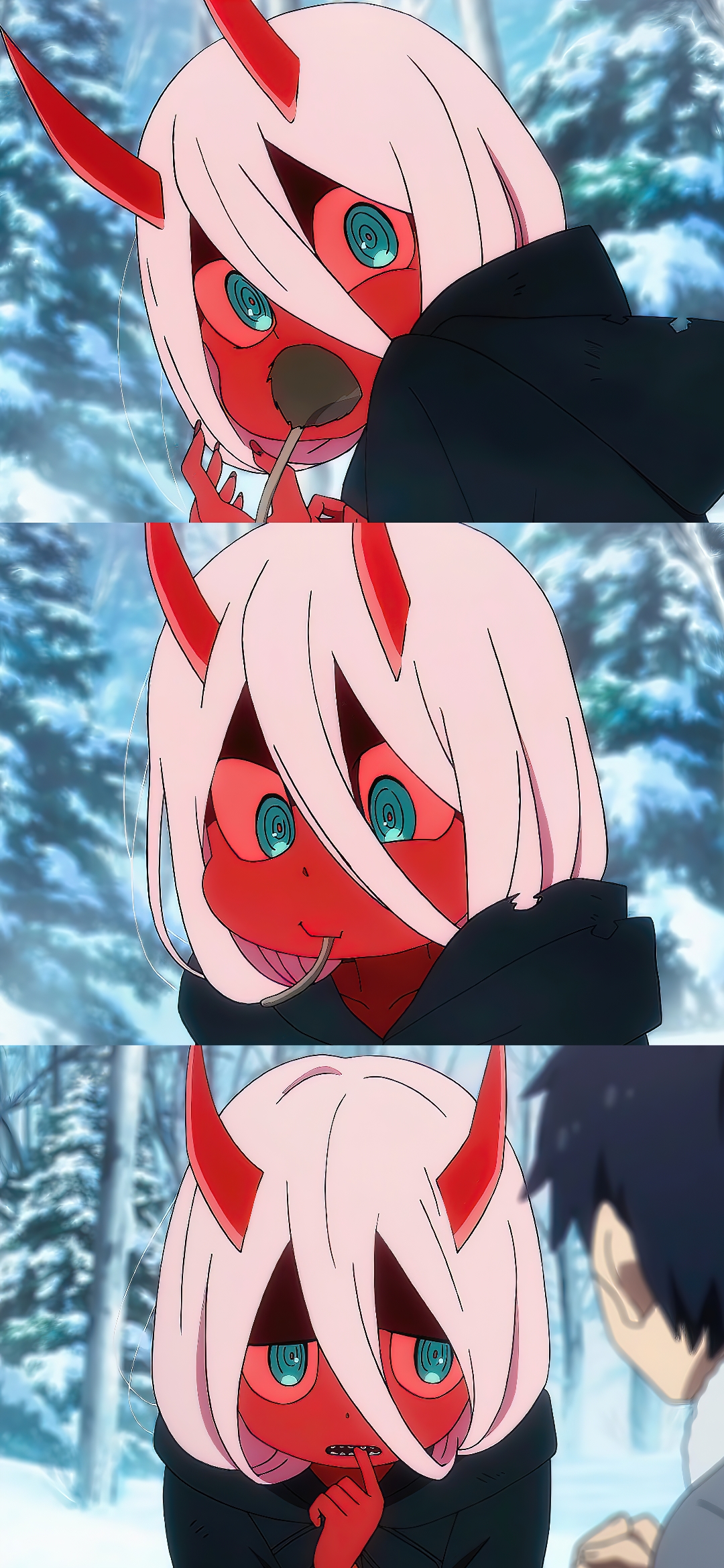 国家队02手机壁纸_darling in the franxx_zero two_零二_动漫手机