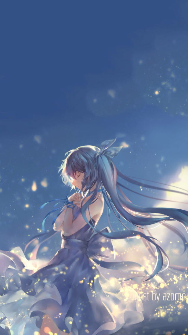 初音未来比较少见的壁纸